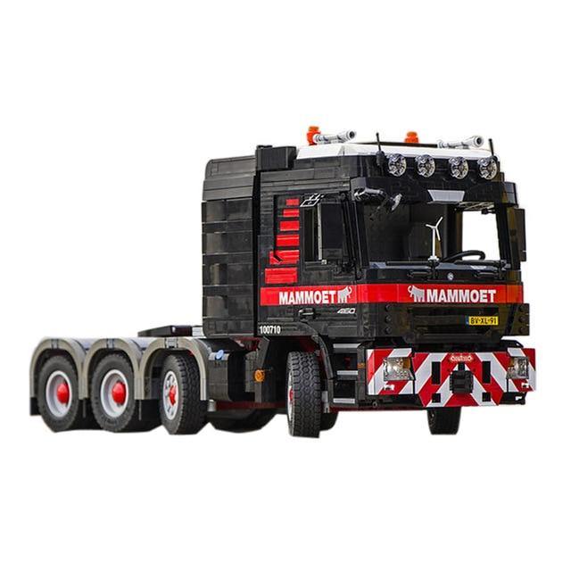 Remote Controlled Mercedes Actros Trailer Technical Powered Set – Toy Brick