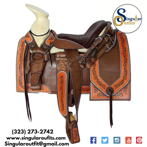 Fine Charro Horse Saddle