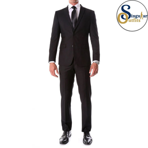 Black 2 piece Suit Singular Outfits traje de bodas formal