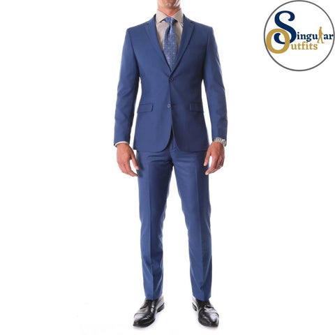 2 piece Suit Indigo blue Singular Outfits Traje de bodas