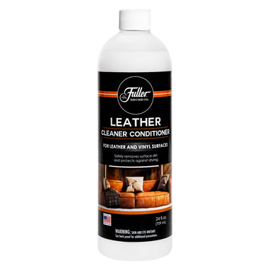Leather Cleaner Conditioner with Sprayer + Suede Microfiber Cloths