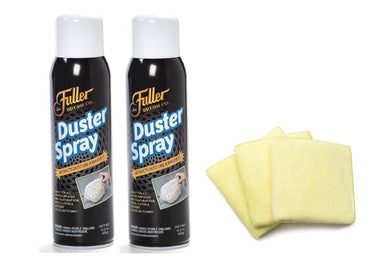 Fuller Brush Stainless Steel Easy Clean & Polish Kit – with 2-in-1 Microfiber Mitt + Full Gleam Stainless Steel Cleaner – for Appliances & Fixtures