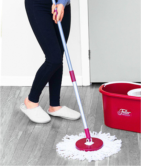 Spin Mop + Fiesta Floor Cleaner + Extra Mop Head