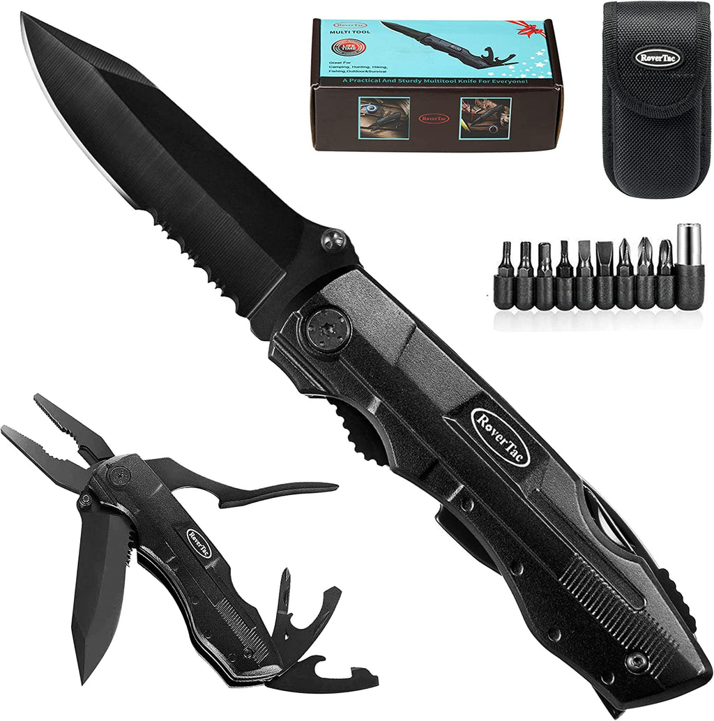 RoverTac Pocket Knife Multi Tool Tactical Knife Multitool Knife