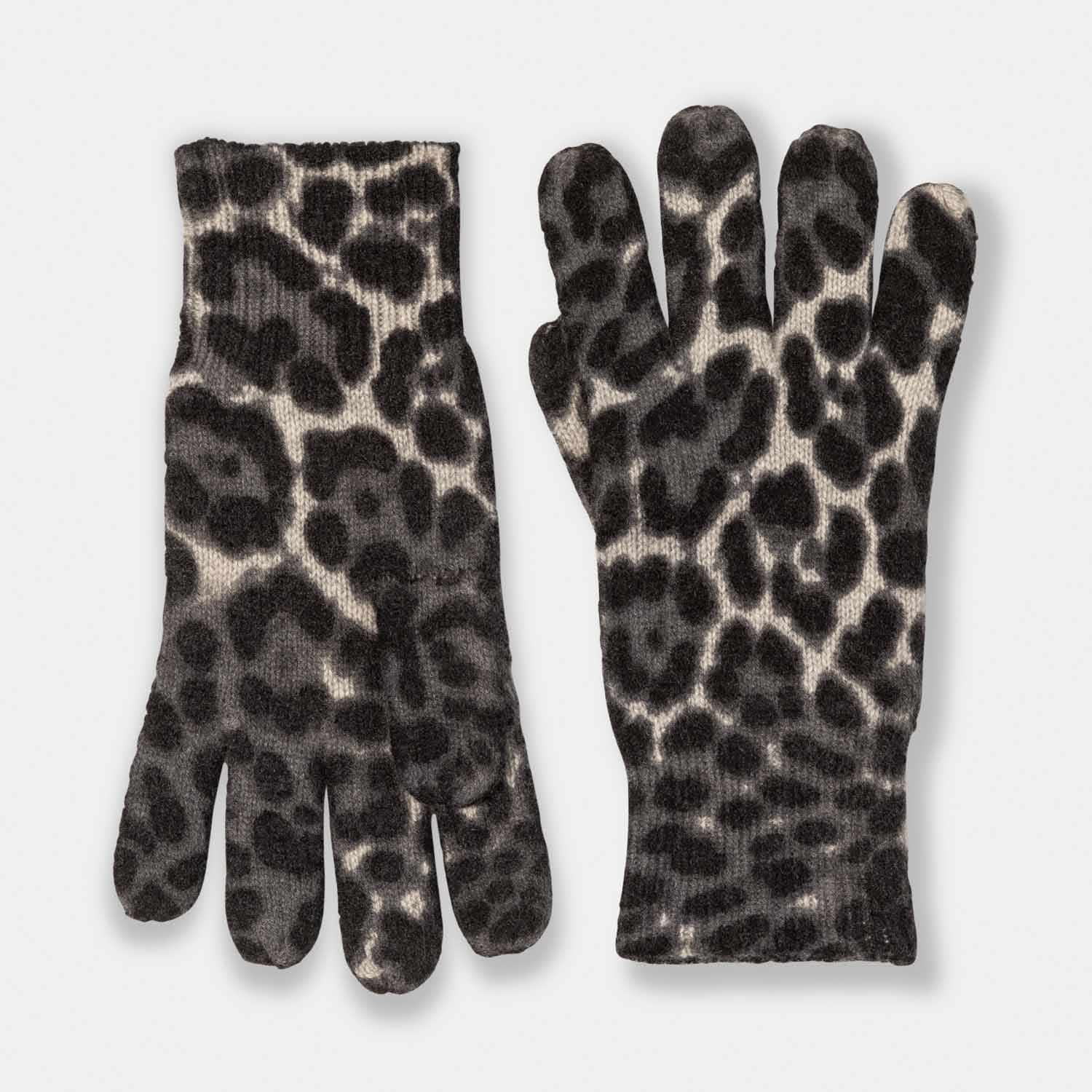 gloves animal print