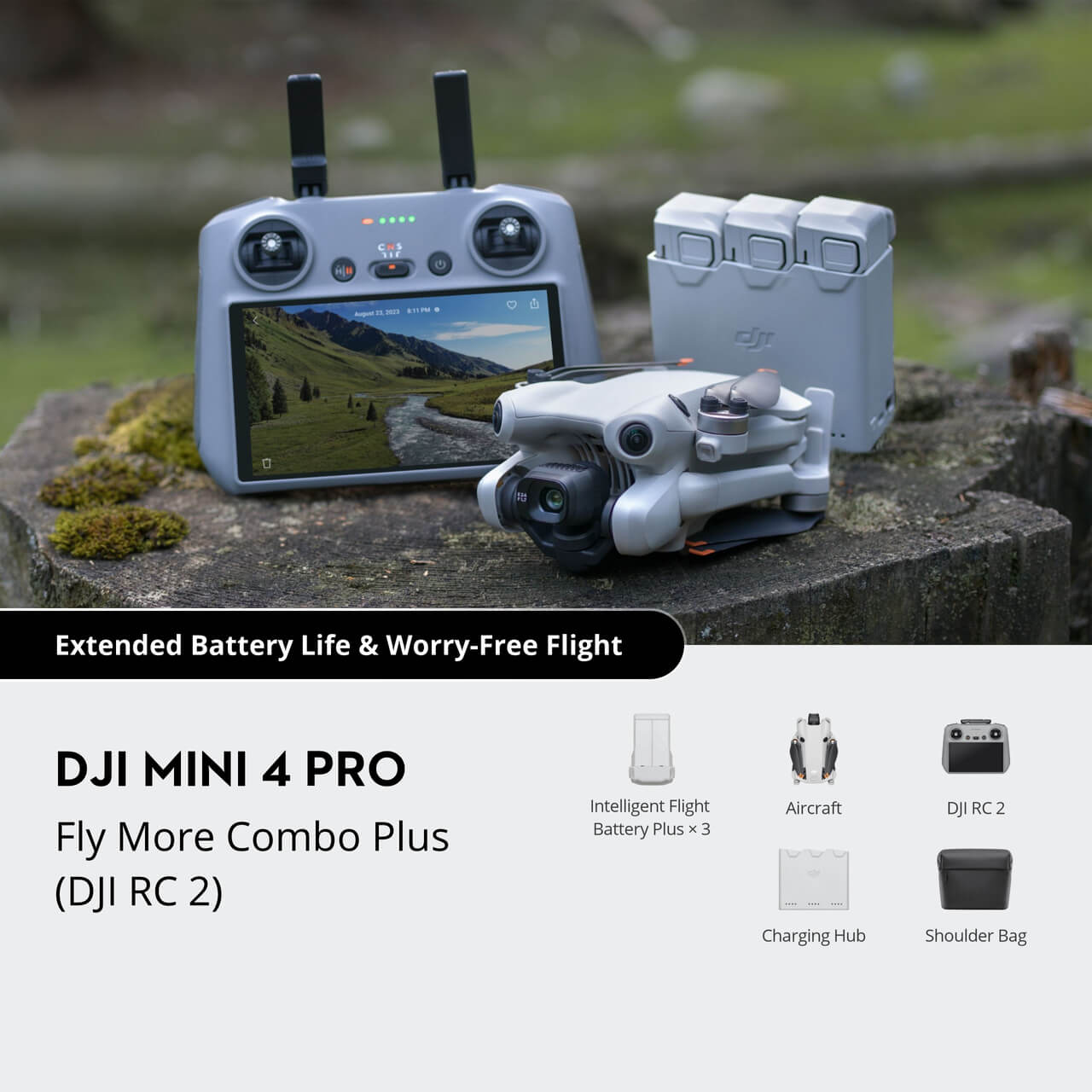 DJI Mini 4 Pro with RC-N2 Controller CP.MA.00000731.01