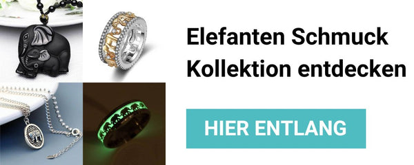 Elefanten Schmuck Kollektion