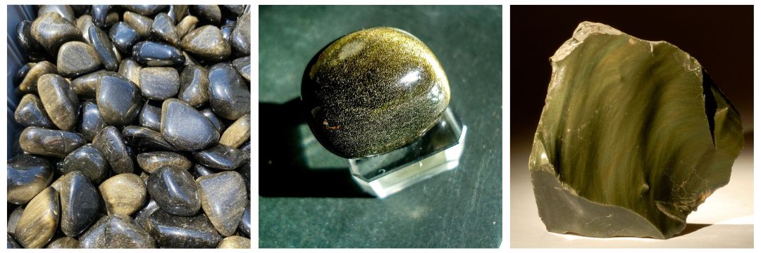 Goldglanz Obsidian