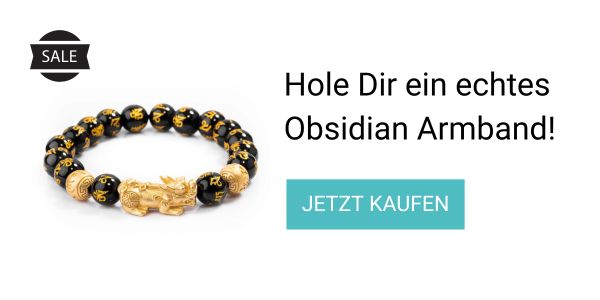 Obsidian Armband