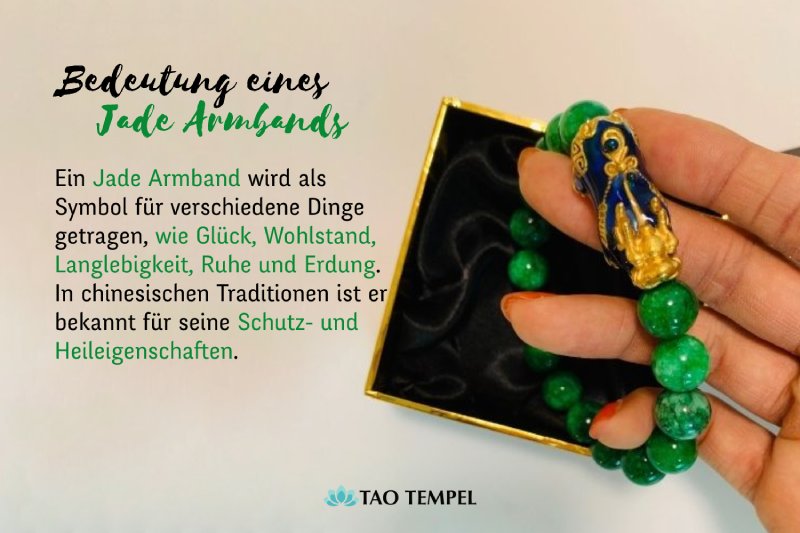 Bedeutung Jade Armbands