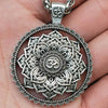 Om Lotus Mandala Halskette - Necklace - TaoTempel