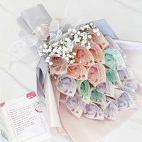 $520 I Love You Bouquet - Luxury Cash Money Bouquet(2 days Preorder, Cash  Notes Included)