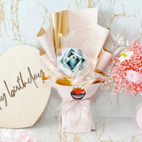 $100 Dollar Thoughts for HER - Luxury Cash Money Bouquet(1 Day Pre-order,  Cash Notes Included)