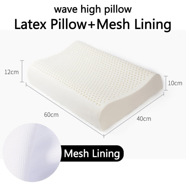 natural latex memory foam pillow