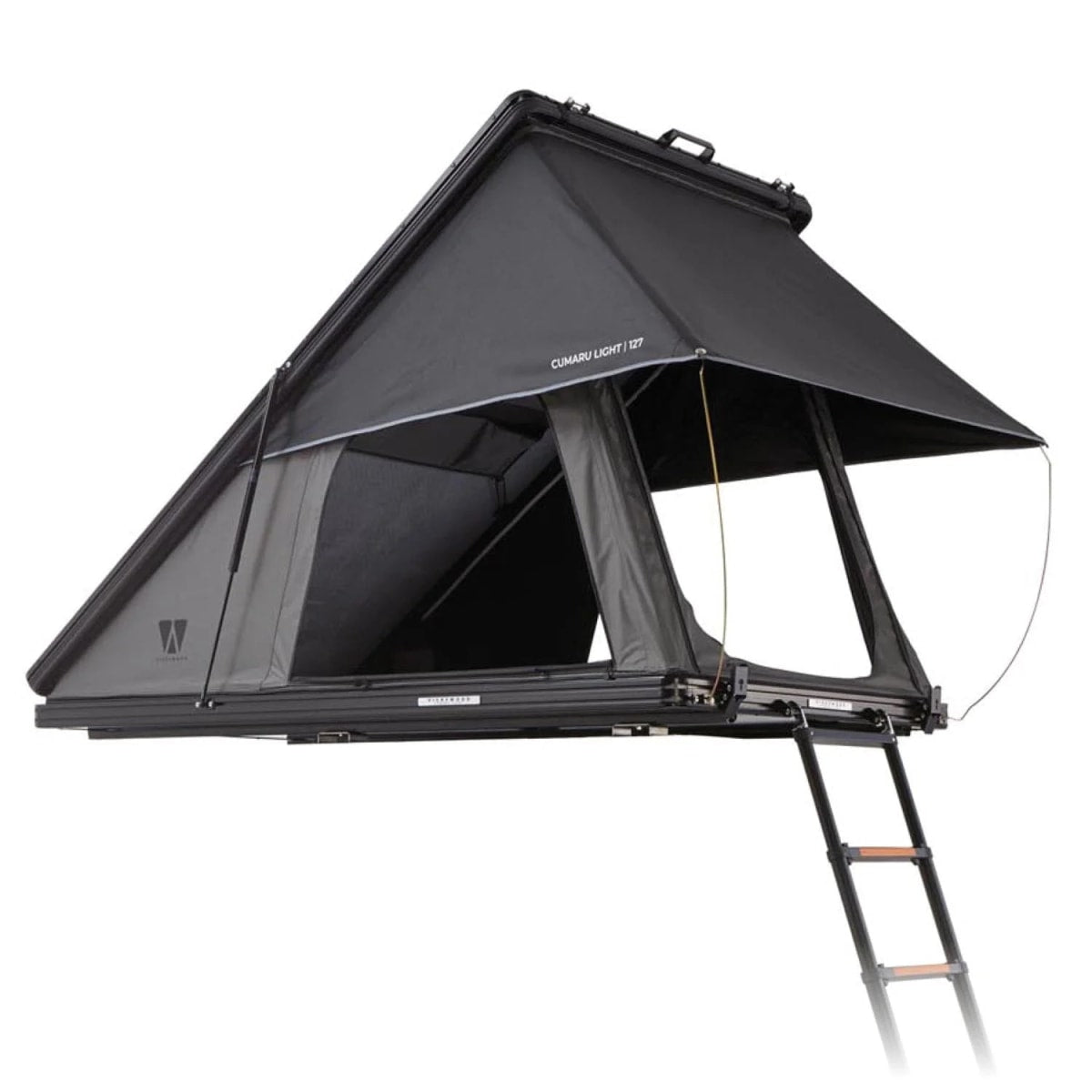 trekvoss - Alu Triangle Hartschalen Dachzelt CUMARU LIGHT 152 ECO grau