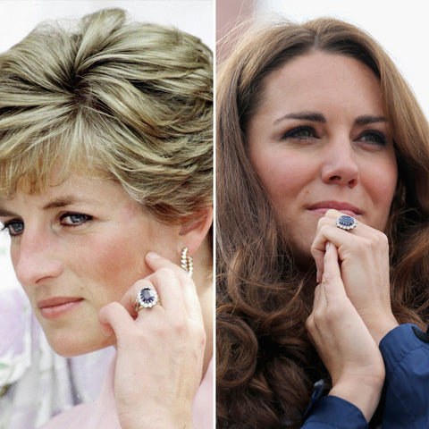 Diana Princess of Wales and Kate Middleton