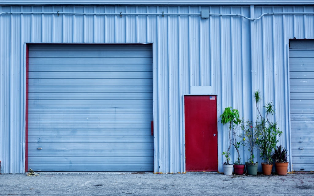 how to paint a peeling metal garage door