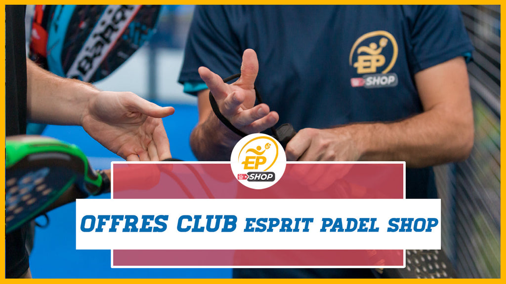 Padel Shop Esprit club offers: Padel equipment for clubs