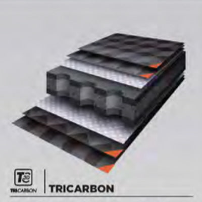 Tricarbon technology on Bullpadel racket