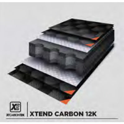 Xtend Carbon Technology 12K Bullpadel Padel Raquette