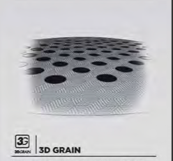 3D -Getreide -Bullpadel -Technologie