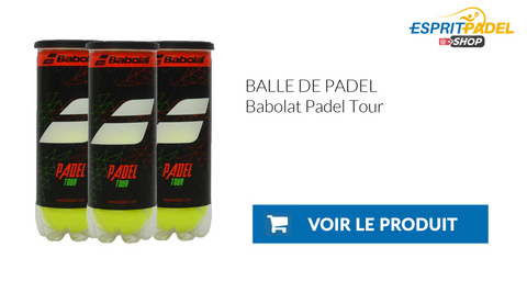 Balles Babolat Padel Tour