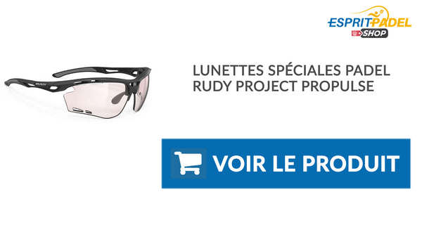 lunette soleil padel