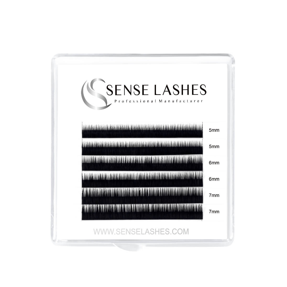 Individual Bottom Lash Extensions B Curl