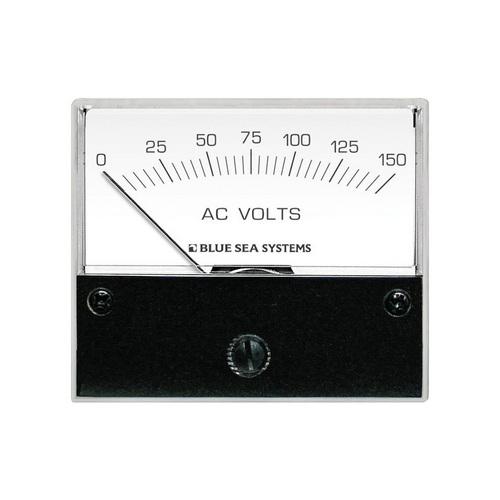 Blue Sea 9353 AC Analog Voltmeter 0-150V AC - Budget Boat Things