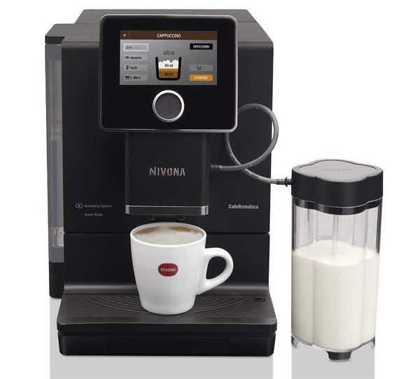 Nivona CafeRomatica 550 NICR550 fully automatic coffee machine, matt black  display – Bohnenfee