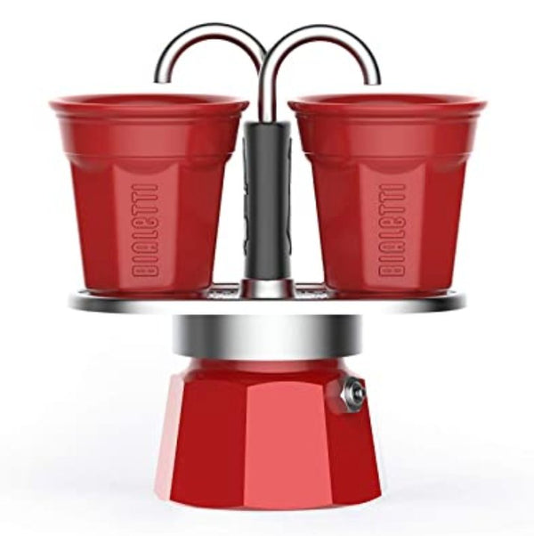 Bialetti - Set Mini Express Induction 2tz Black + 2 Cups