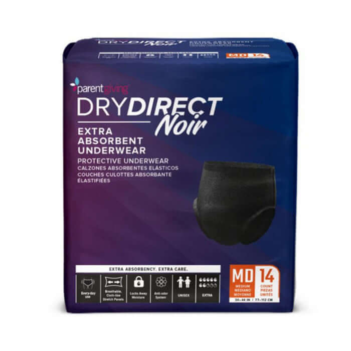 A sample order of Dry Direct Ultimate Underwear gets fulfilled