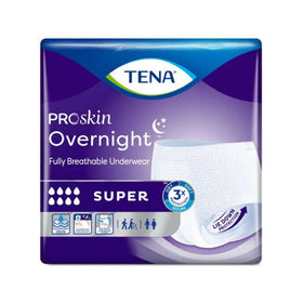  TENA Men Super Plus Protective Underwear, Incontinence,  Disposable, Heavy Absorbency, Small/Medium, 16 Count : Health & Household