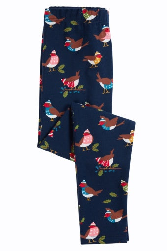 Frugi Children Multicoloured Organic Cotton Libby Leggings 3 pack