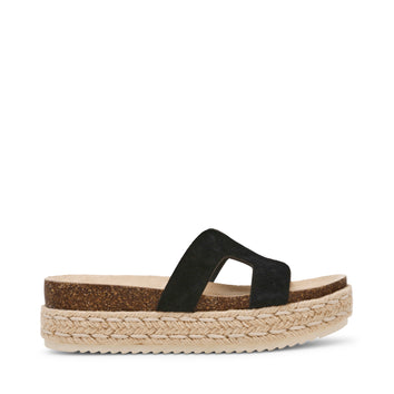 Sandalias de plataforma Jadda negras