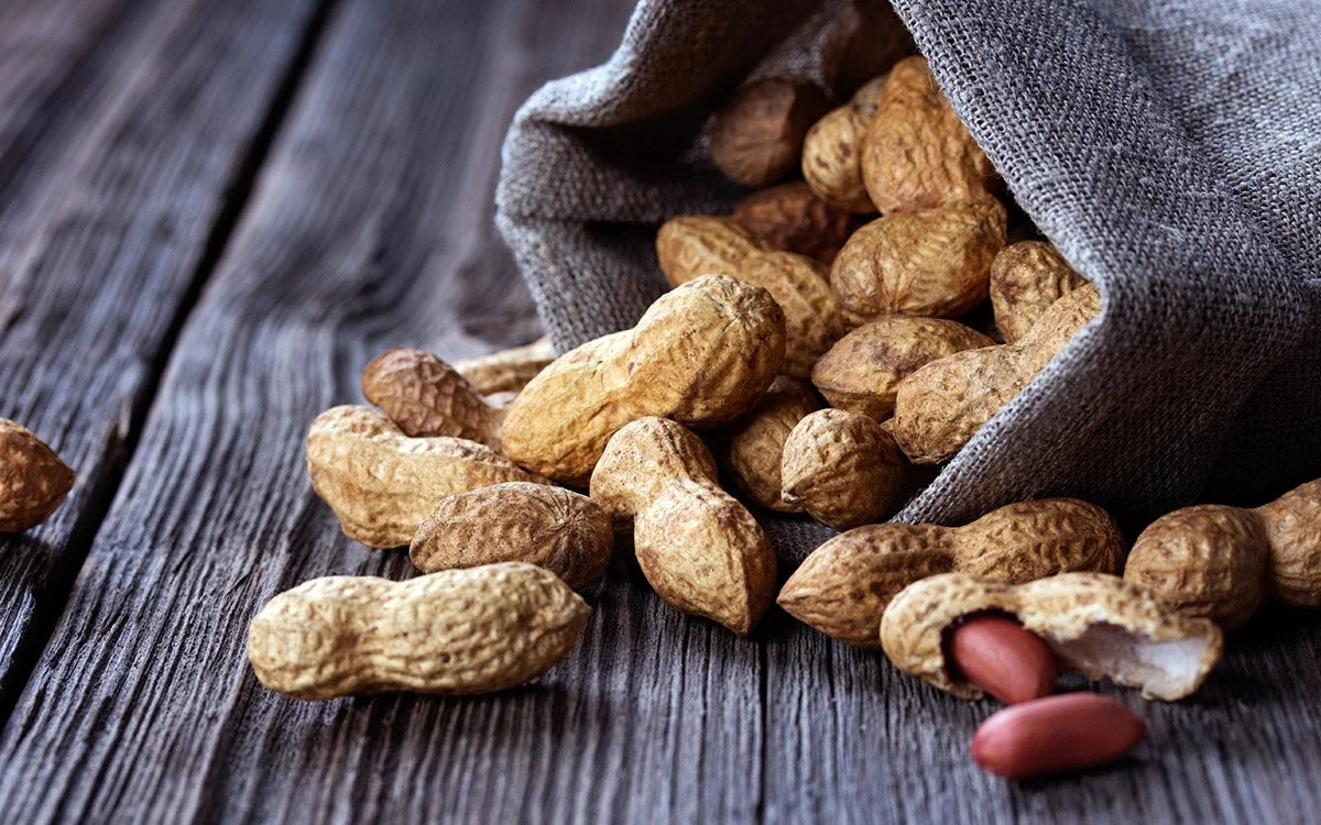 Peanuts In Shells Close Up