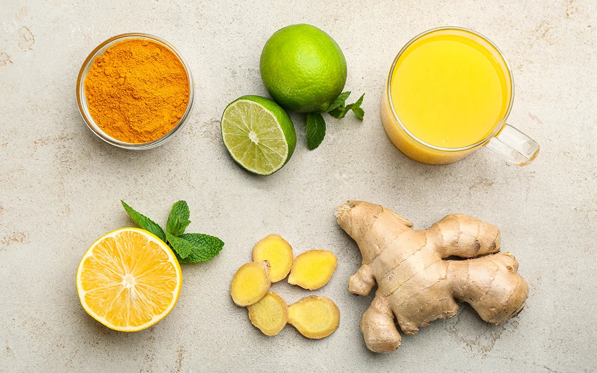 Turmeric and ginger