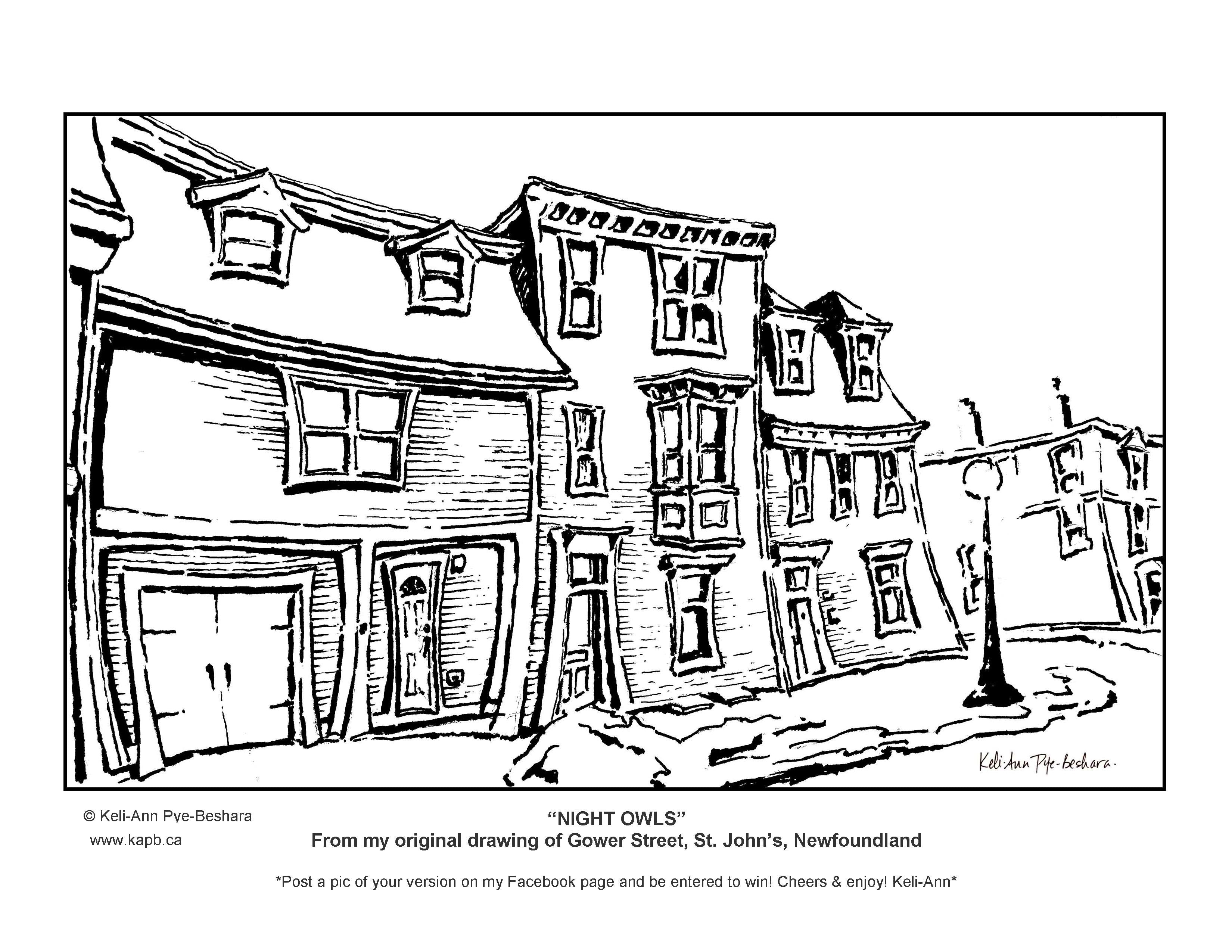 Newfoundland Page Coloring Pages