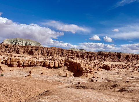 See the Valley of the Goblins in Goblin Valley State Park, UT
