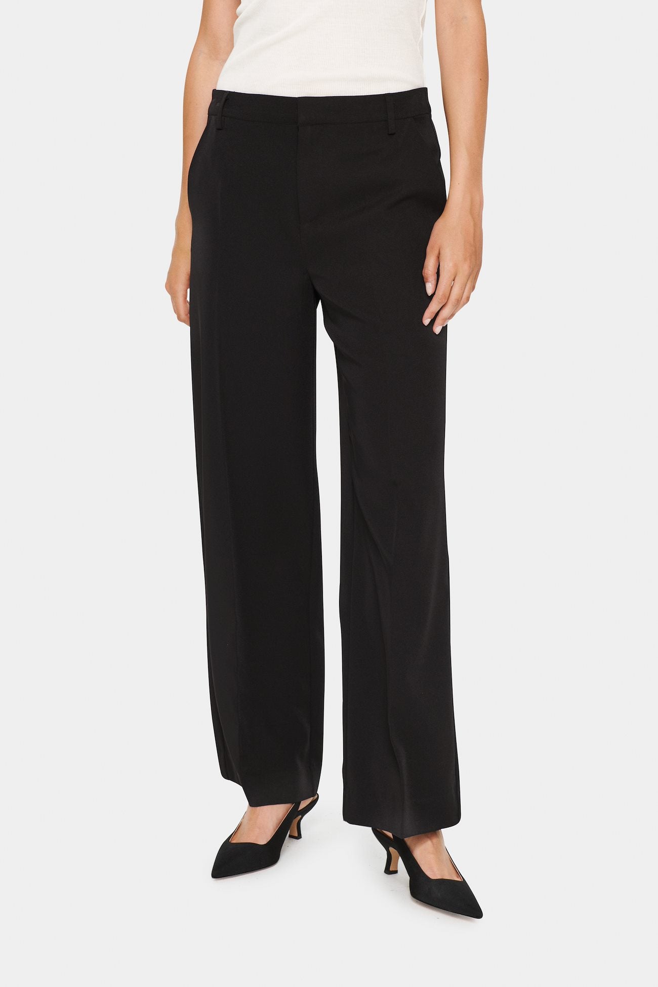 Black Rowan Pants - Sleek Style for Any Occasion · Blue Sky Clothing ...