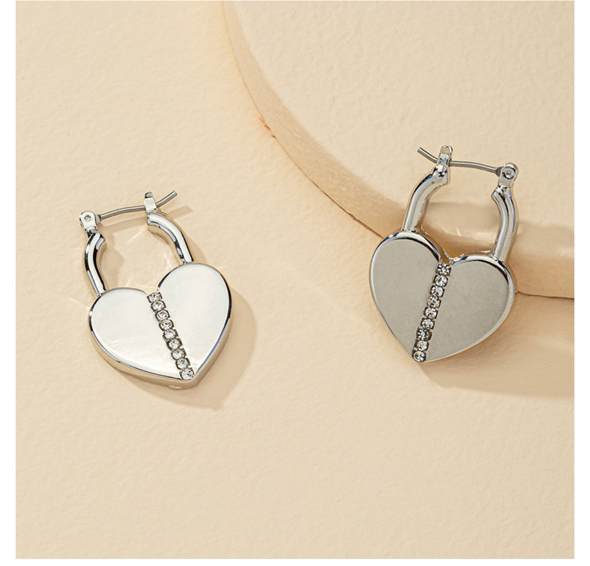 Heart Locket Earrings - Ashtonix Luxury Shop