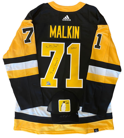 Evgeni Malkin Pittsburgh Penguins Signed 2008 Winter Classic Reebok Jersey  - NHL Auctions
