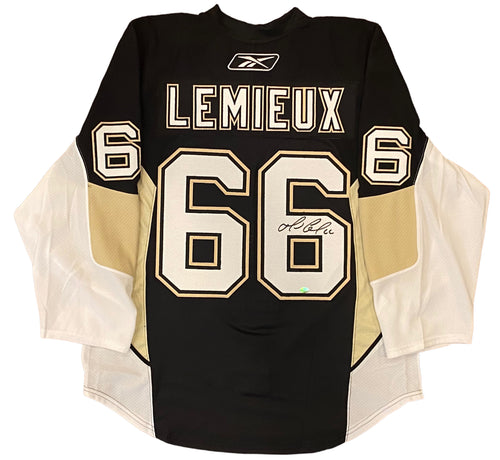 Mario Lemieux Signed - 5 Inscriptions Pittsburgh Penguins