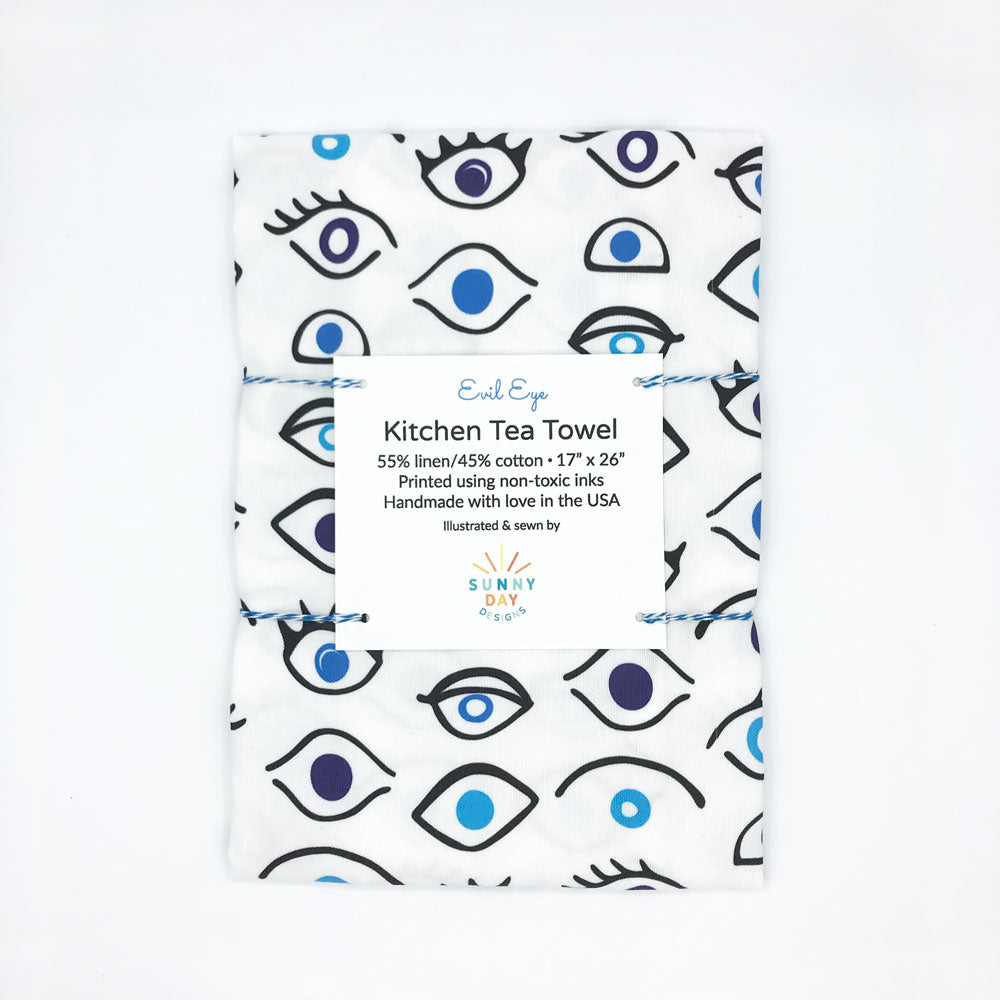 Evil eye sticker - blue