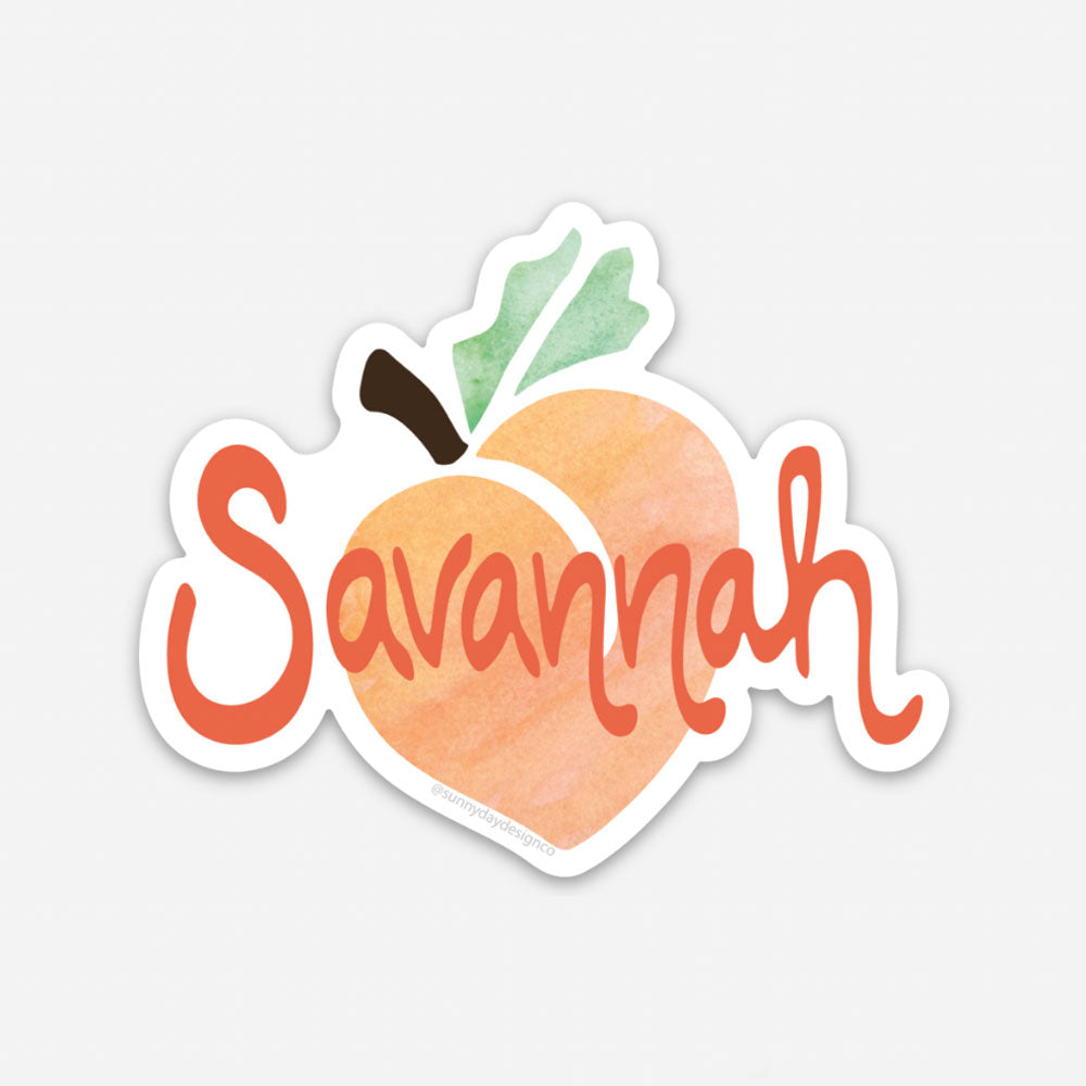 Peaches and eggplants | Sticker