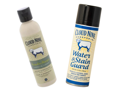 shampoo bottle spray bottle cloud nine sheepskin water & stain guard lanolin oil shampoo
