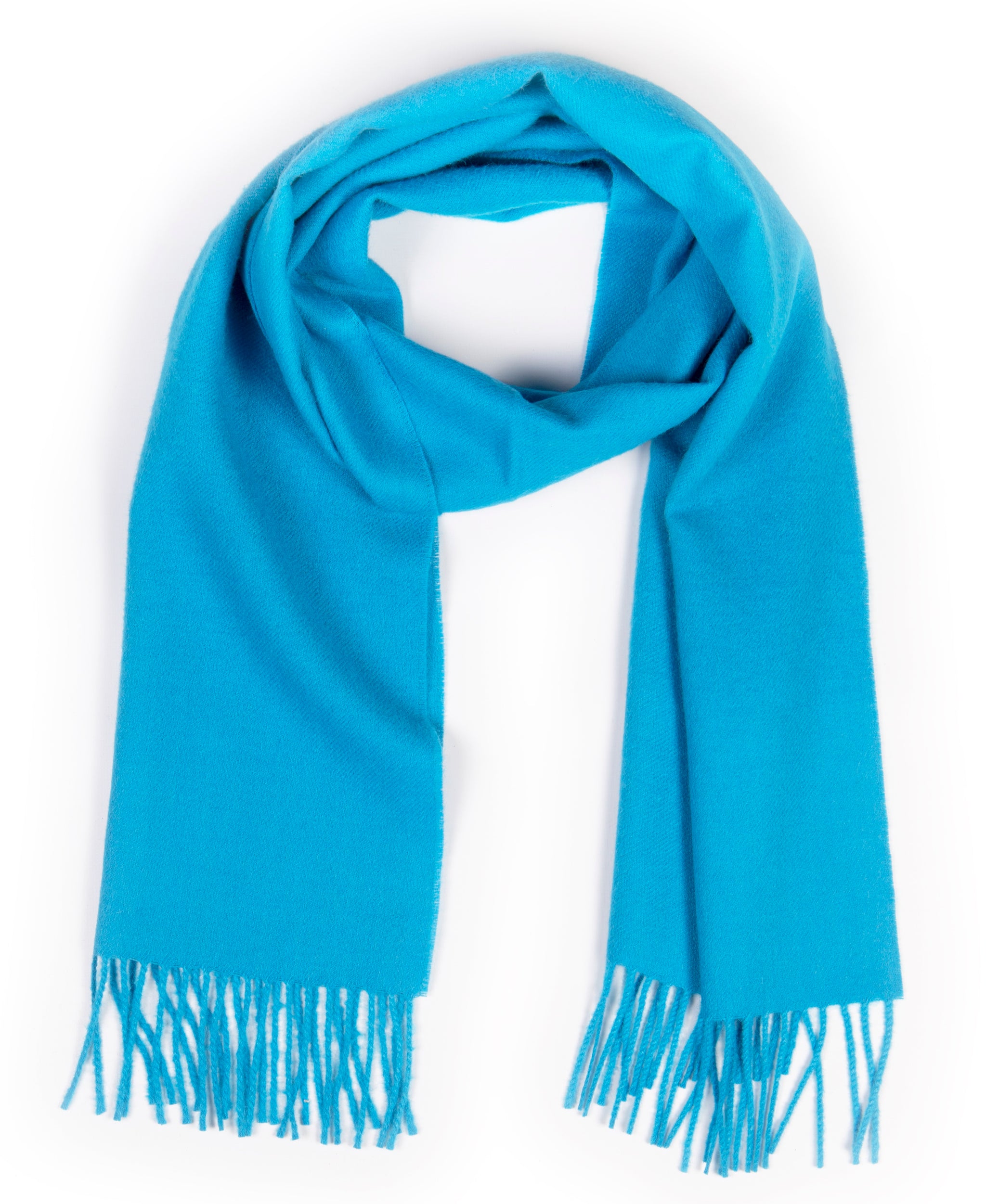 Sequin Stripe Boucle Scarf Blue