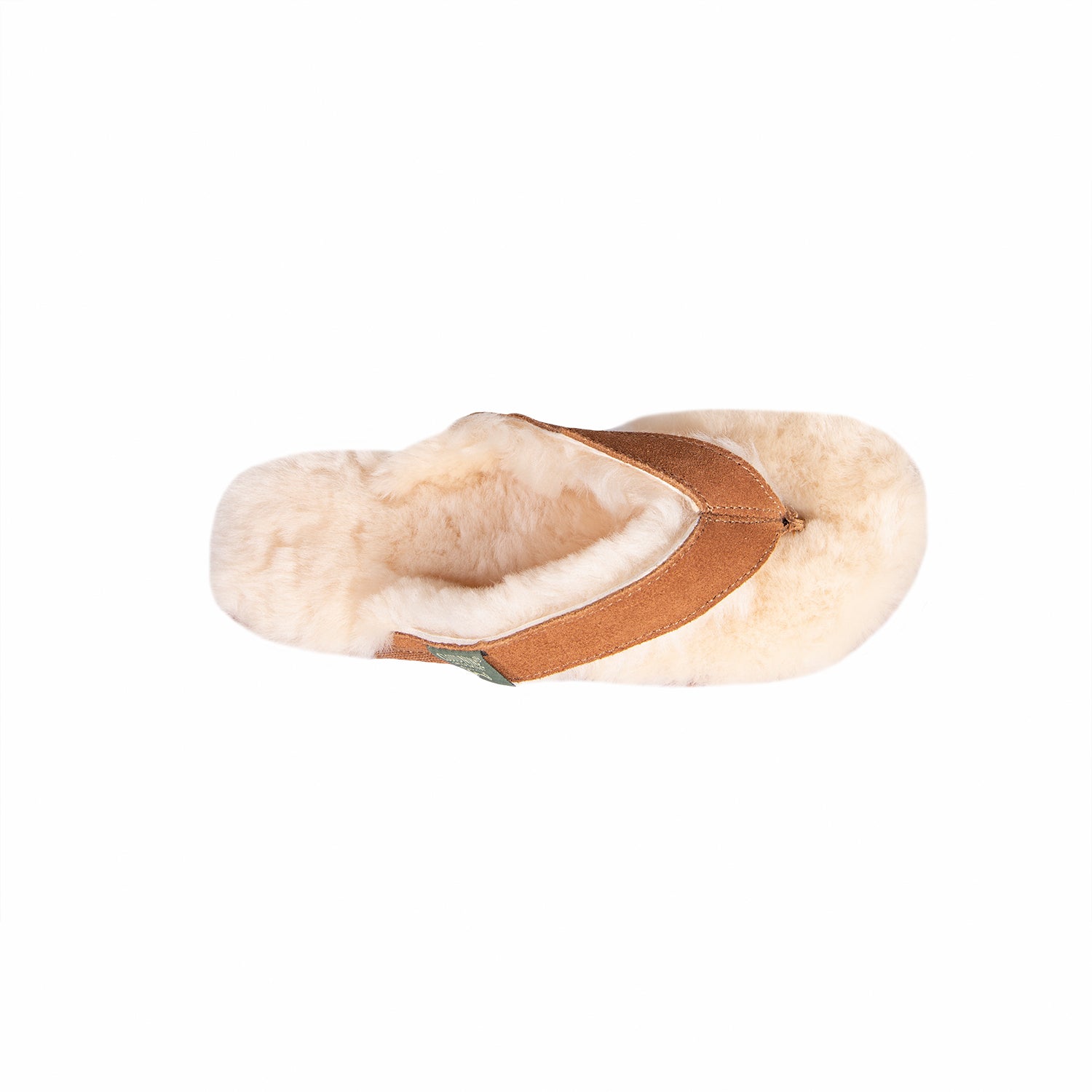 sheepskin flip flop