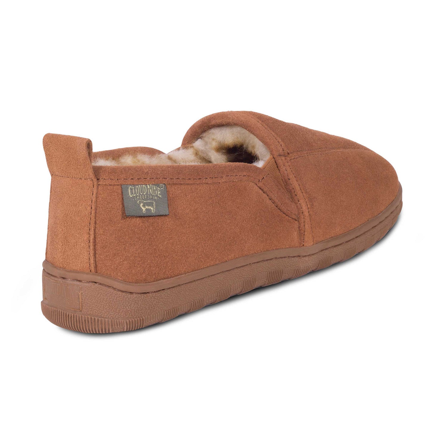 mens sheepskin mules