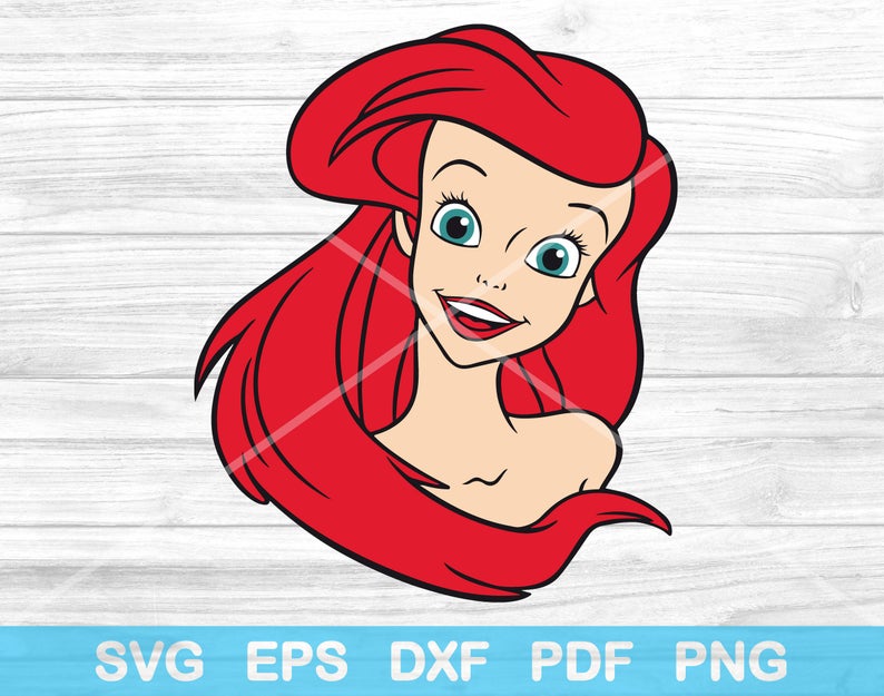 Free Free 98 Mermaid Ariel Svg SVG PNG EPS DXF File